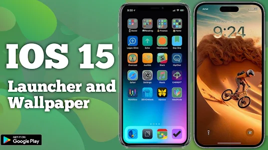 iOS 15 Pro launcher for Andrd
