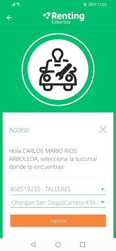 EasyRenting Aliados Screen 2