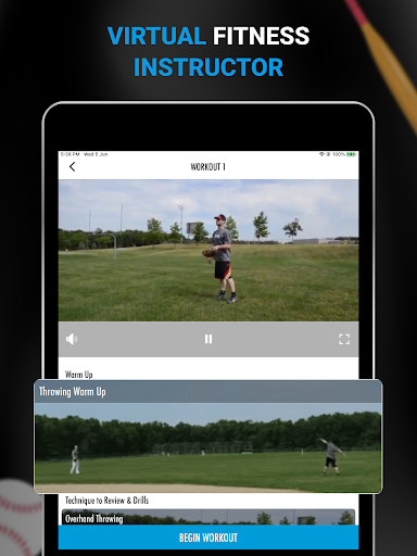 Screenshot of Baseball Strength Training
