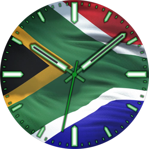 South Africa Flag Watch Face Logo