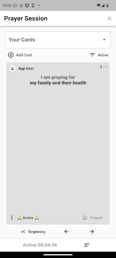 Prayer Circles Screen 2