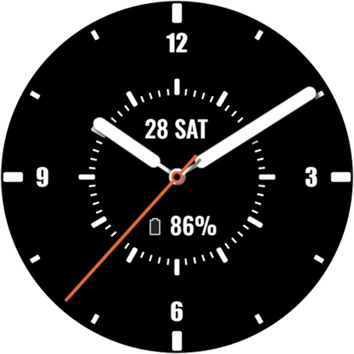 Minimalist watch face Download on Windows