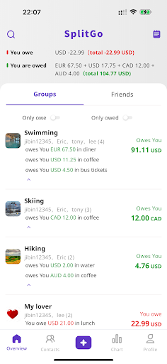 SplitGo-Easy Expense Splitter screenshot 0