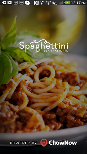 Android application SPAGHETTINI PIZZA screenshort