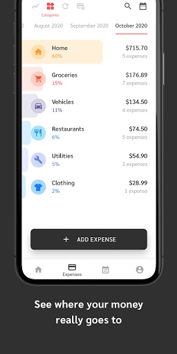 Kontas - Expenses Tracker Screen 3