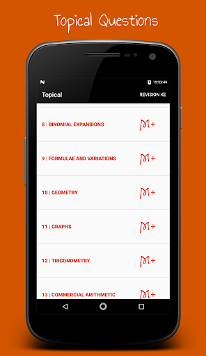 Mathematics Form 1-4 Revision Screen 3
