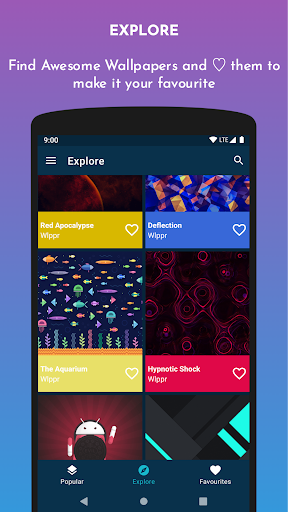 Android application Wlppr - Wallpaper App screenshort