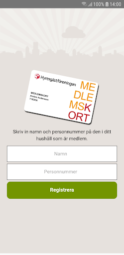Android application Förmåner screenshort