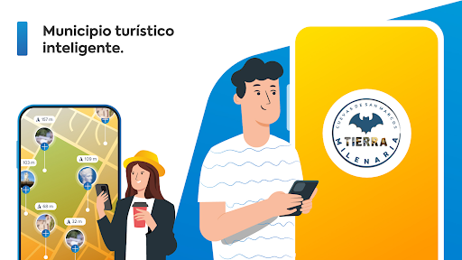 Android application Cuevas de San Marcos AR screenshort