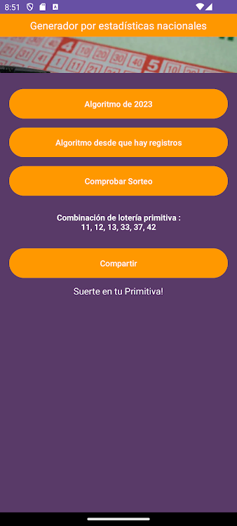 Primitiva Generador - 1.0 - (Android)