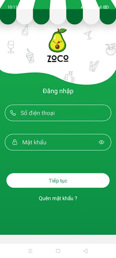 Zoco cửa hàng Screen 2