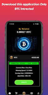 Bitcoin Cloud Mining  BTC Faucet v1.0.7 (Unlimited Money) Free For Android 1