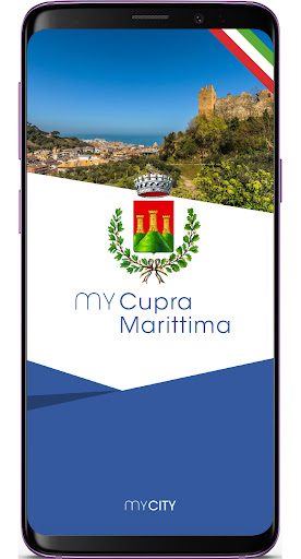 Android application CupraMarittima screenshort