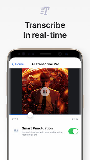 Transcribe : Ai speech to text Screen 3