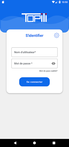 Android application Topili V2 screenshort