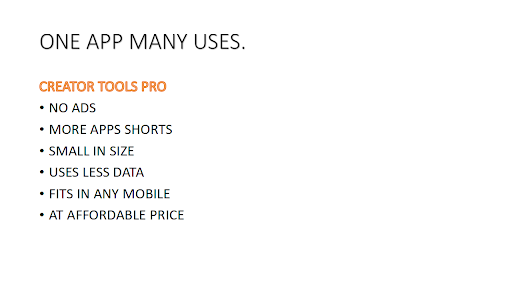 Creator Tools Pro Screen 3