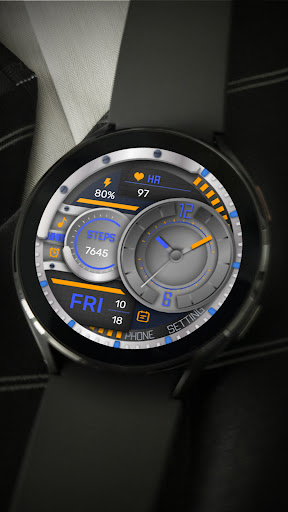 Jumping Yellow For Wear OS Screenshot