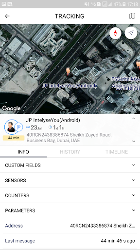 IntelyseYou Monitoring Screen 2