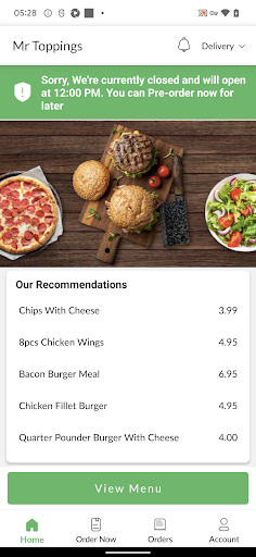 Mr Toppings Screen 2
