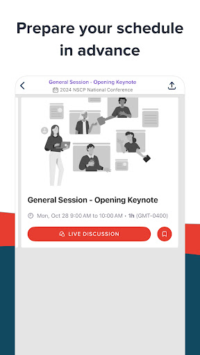 NSCP Conferences Screen 3