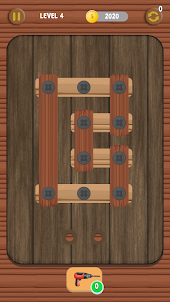 Nuts & Bolts wood Puzzle Game