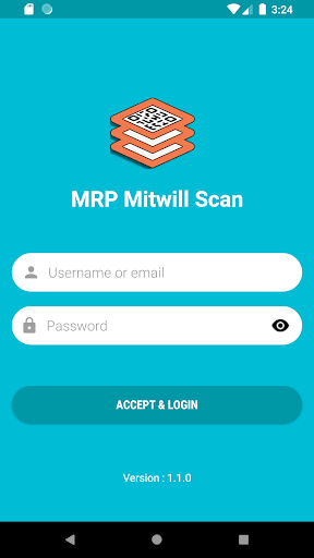 Android application Mitwill MRP screenshort