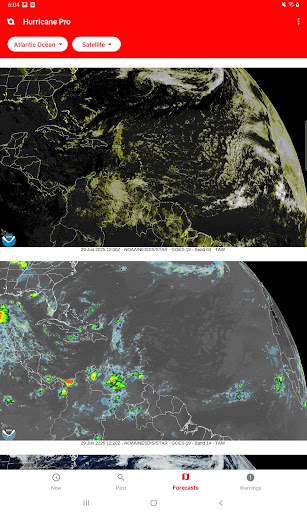 Screenshot of My Hurricane Tracker Pro