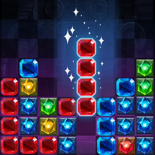 Brick game: Jewel block game