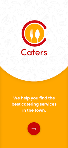 Android application Caters screenshort