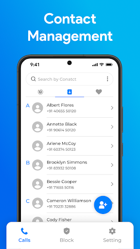 Contacts Screen 2