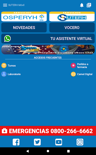 SUTERH Móvil