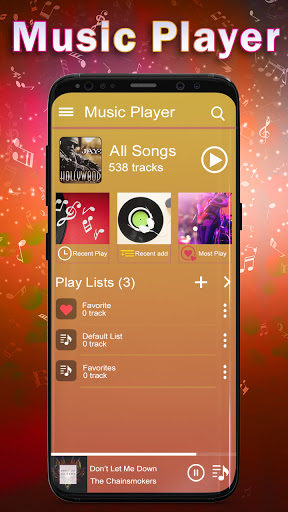Android application Music Plus - MP3 Player screenshort