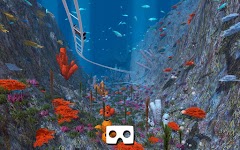 screenshot of VR Deep Ocean Roller Coaster