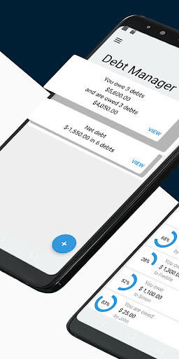 Android application Debt Manager and Tracker screenshort