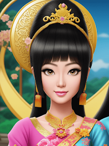 Chinese Girl Makeup & Dress Up