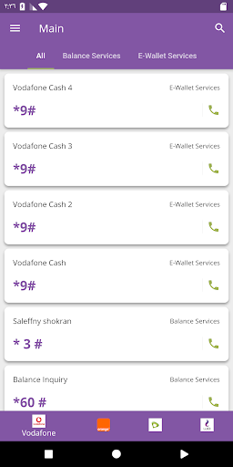 Android application Codez | Network USSD Codes in screenshort