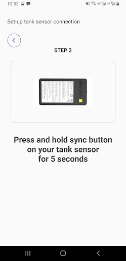 Tank Sensor by EchoCheck Screen 3