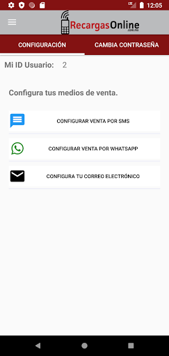 Recargas Online Screen 3