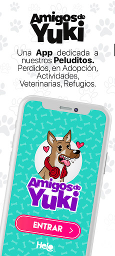 Android application Amigos de Yuki screenshort