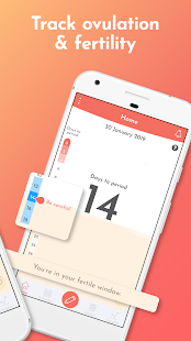 pslove Period Tracker: PMS & Ovulation Calendar 2.3.10 APK screenshots 2