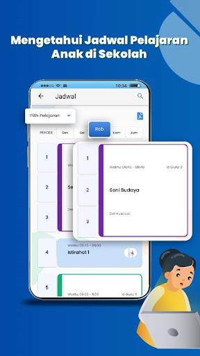 Android application Portal Sekolah - Orang Tua screenshort