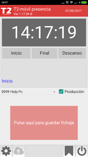 T2 Movil Control de Presencia