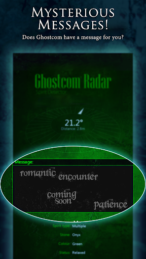 Ghostcom™ Radar Messages Screen 3