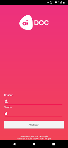 Android application Oi DOC screenshort