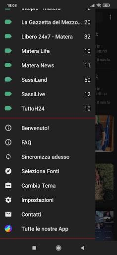 Matera notizie Screen 2