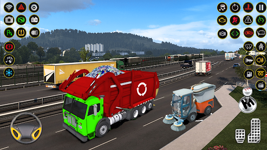 Trash Truck Sim Classic Game