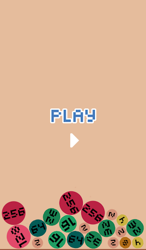 Android application 2048 Falling Ball screenshort