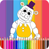Coloring Book Five Nights kids icon