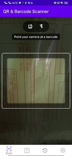 Android application QR & Barcode Scanner screenshort