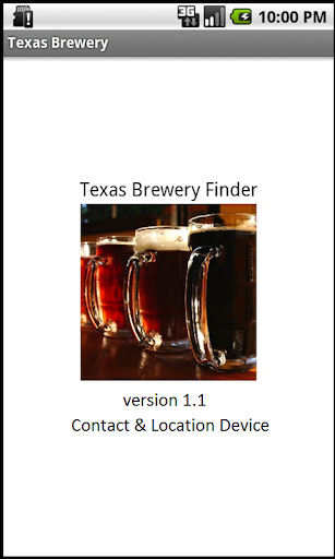Android application Texas Brewery Finder: Phones screenshort